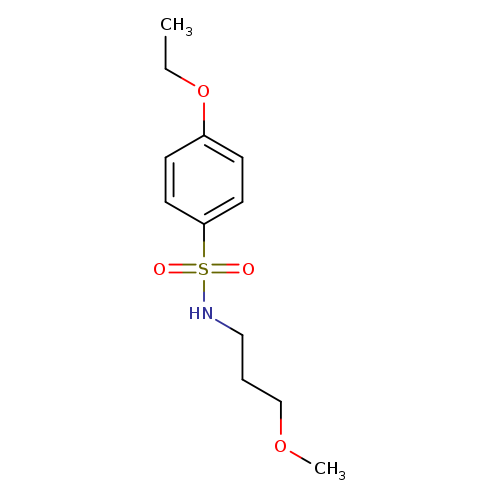 4-ethoxy-N-(3-methoxypropyl)benzene-1-sulfonamide