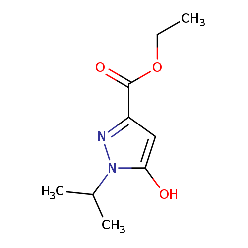 1H-Pyrazole-3-carboxylic acid, 5-hydroxy-1-(1-methylethyl)-, ethyl ester