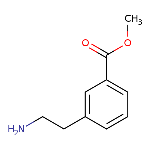 Benzoic acid, 3-(2-aminoethyl)-, methyl ester