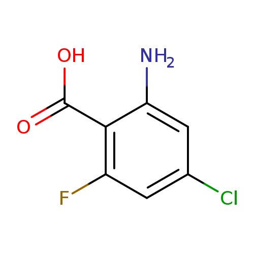 2-amino-4-chloro-6-fluorobenzoic acid