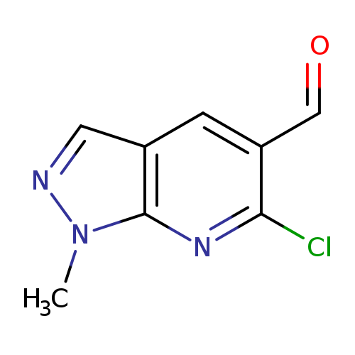 6-CHLORO-1-METHYL-1H-PYRAZOLO[3,4-B]PYRIDINE-5-CARBALDEHYDE