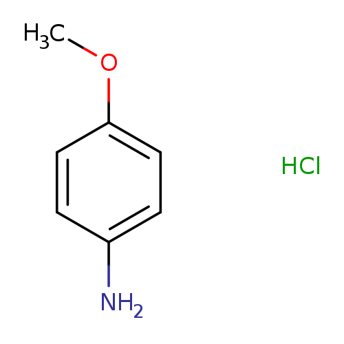 Benzenamine, 4-methoxy-, hydrochloride (1:1)
