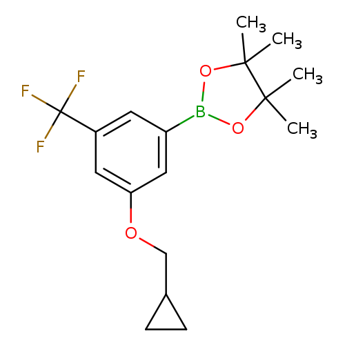 3-Cyclopropylmethoxy-5-trifluoromethylphenylboronic acid, pinacol ester