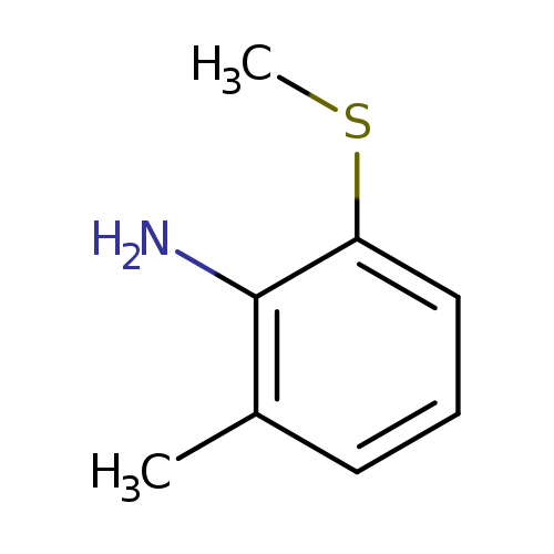 Benzenamine, 2-methyl-6-(methylthio)-