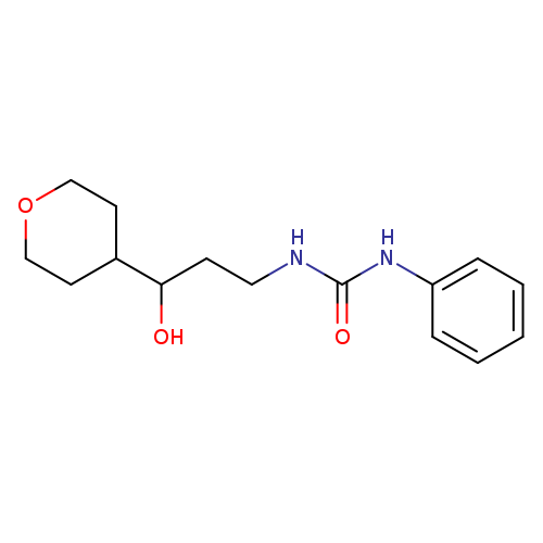 3-[3-hydroxy-3-(oxan-4-yl)propyl]-1-phenylurea