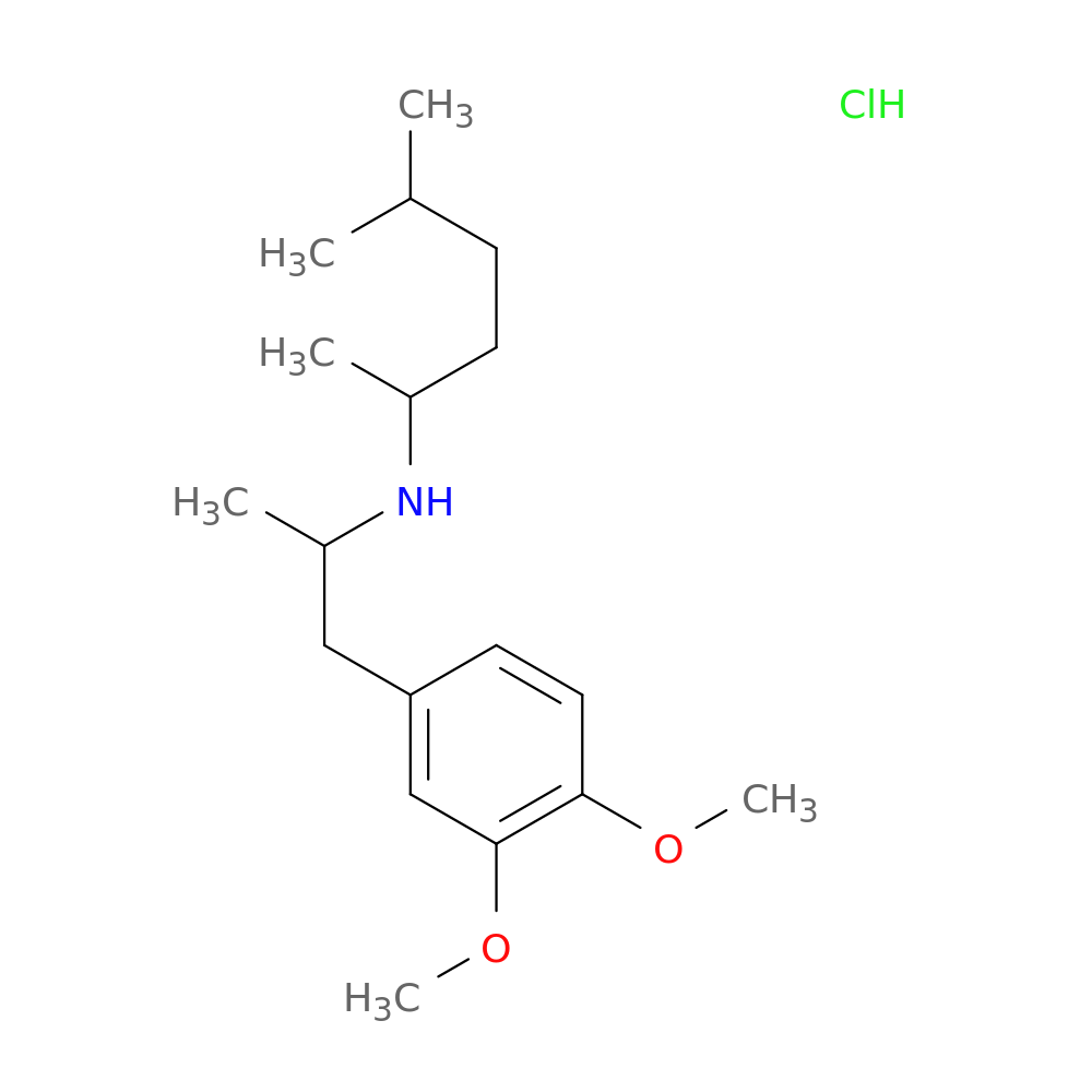 N-(1,4-dimethylpentyl)-3,4-DMA (hydrochloride)