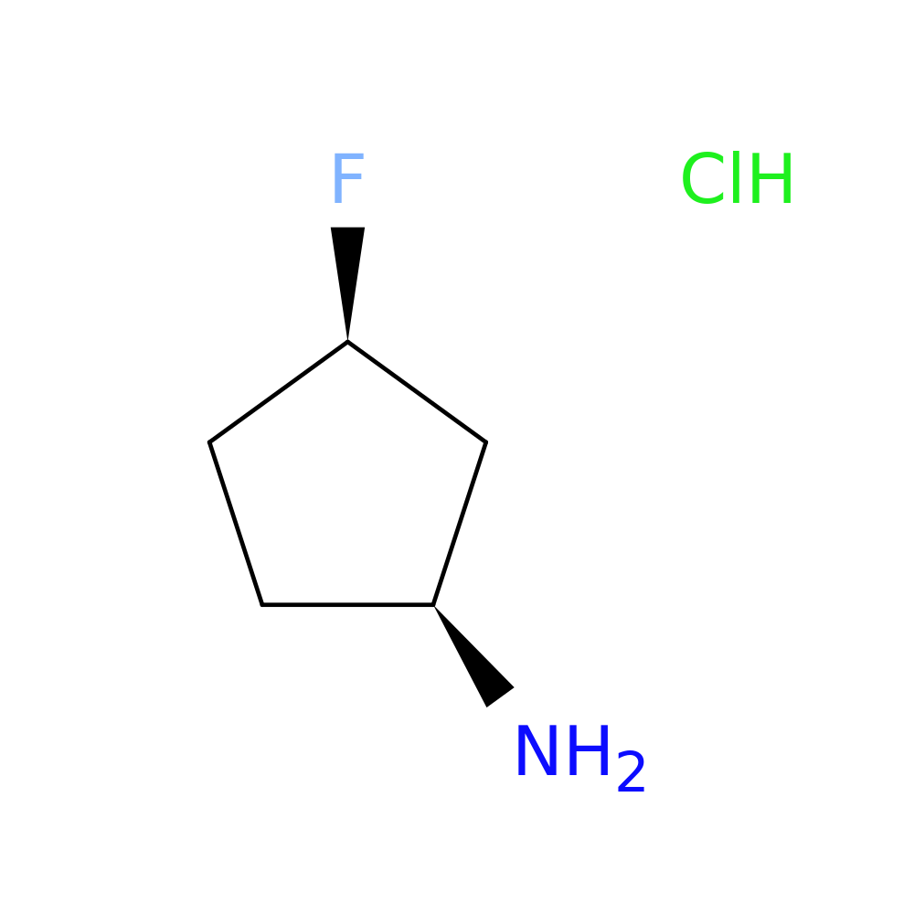 (1S,3R)-3-Fluorocyclopentan-1-Amine Hydrochloride