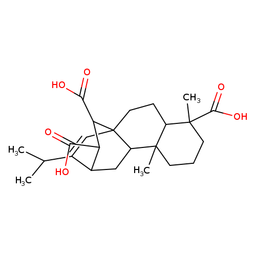 4,4A,4B,5,6,7,8,8A,9,10-DECAHYDRO-4B,8-DIMETHYL-2-(1-METHYLETHYL)-3H-3,10A-ETHANOPHENANTHRENE-8,11,12-TRICARBOXYLIC ACID