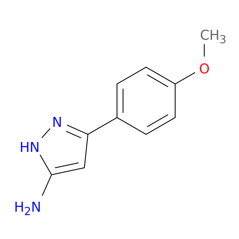 3-(4-Methoxyphenyl)-1H-pyrazol-5-amine
