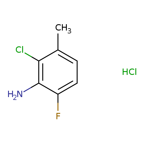 2-chloro-6-fluoro-3-methylaniline hydrochloride