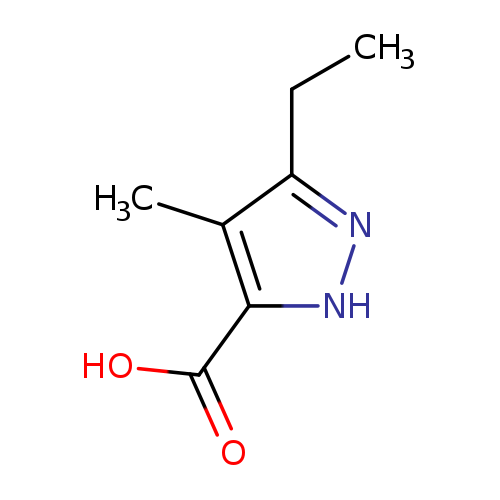 3-ethyl-4-methyl-1H-pyrazole-5-carboxylic acid