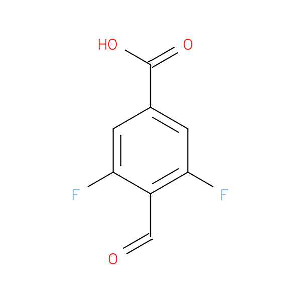 3,5-Difluoro-4-formylbenzoic acid