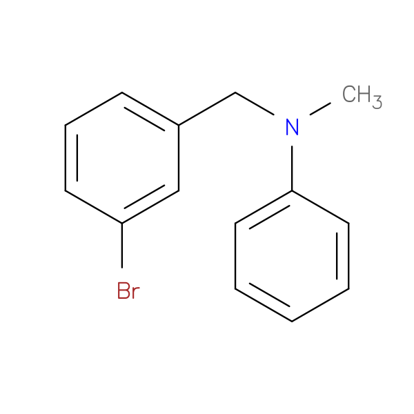 N-[(3-bromophenyl)methyl]-N-methylaniline