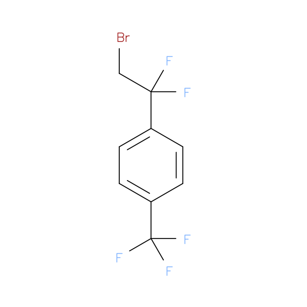 1-(2-Bromo-1,1-difluoroethyl)-4-(trifluoromethyl)-benzene