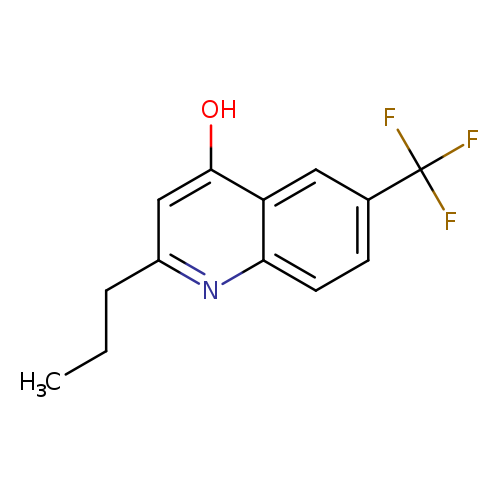 4-Hydroxy-2-propyl-6-trifluoromethylquinoline
