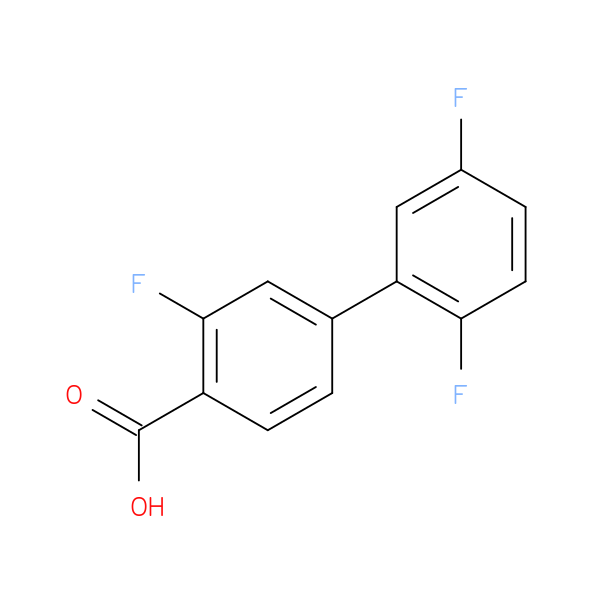 4-(2,5-Difluorophenyl)-2-fluorobenzoic acid