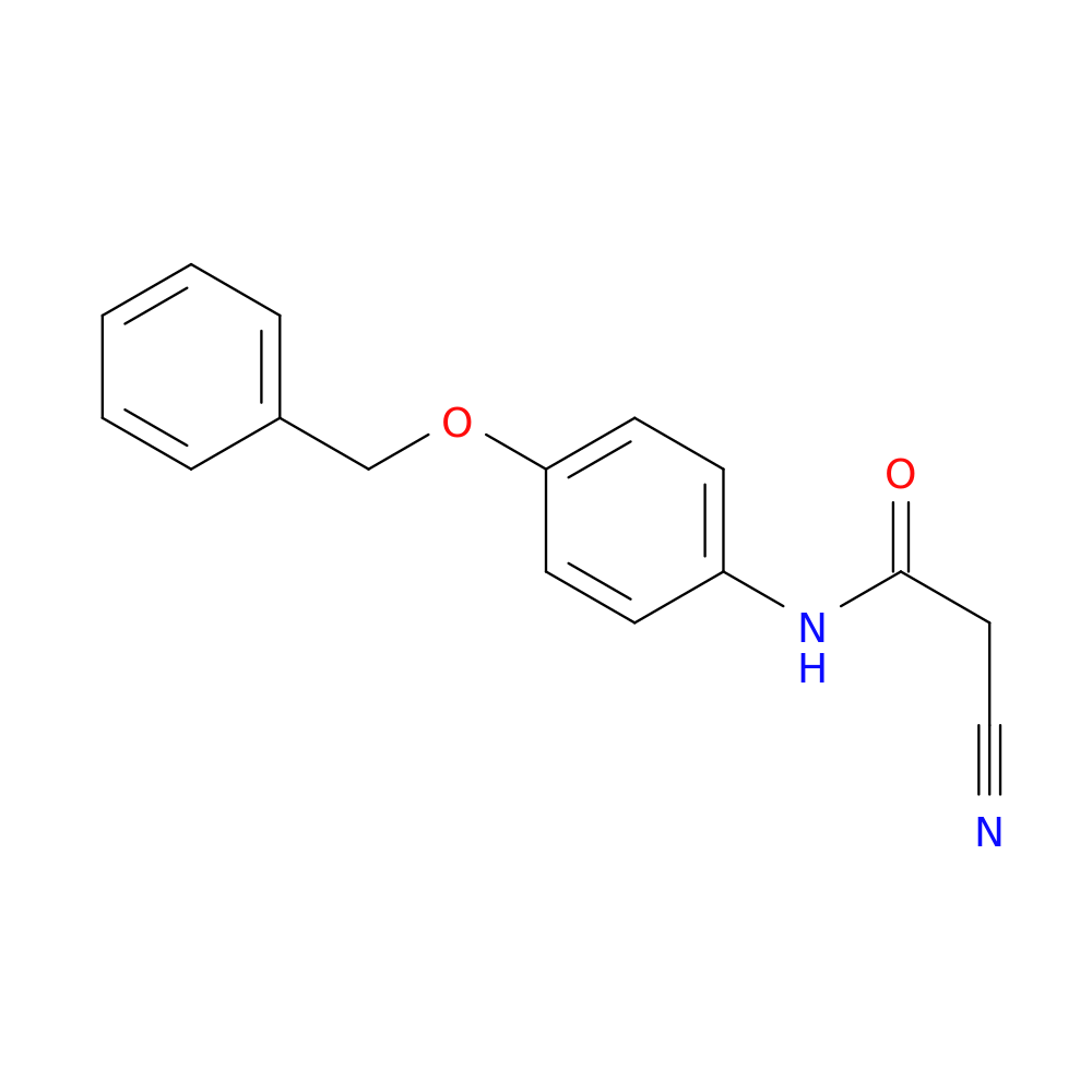 N-(4-(Benzyloxy)phenyl)-2-cyanoacetamide