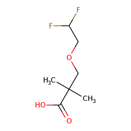 3-(2,2-difluoroethoxy)-2,2-dimethylpropanoic acid