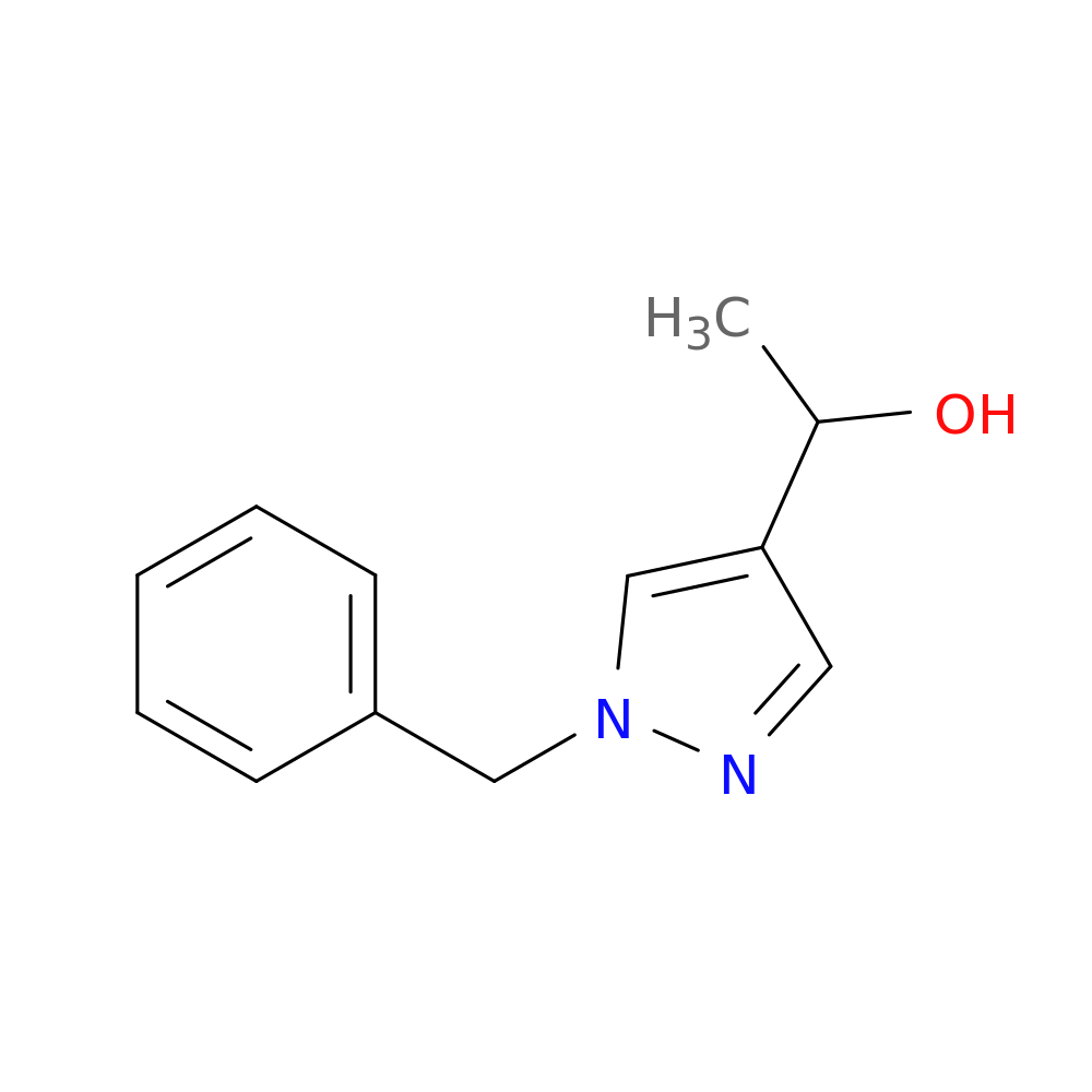 1-(1-Benzyl-1H-pyrazol-4-yl)ethan-1-ol