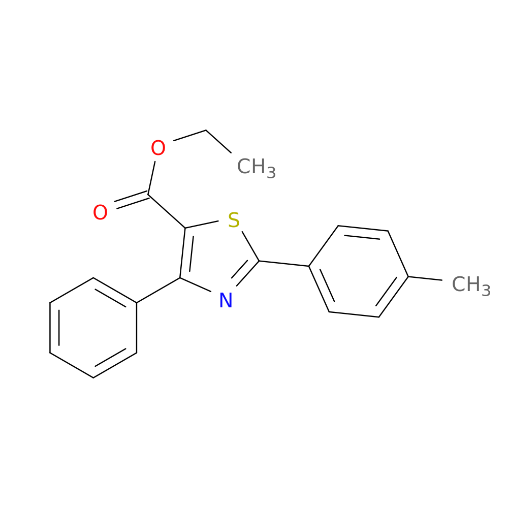 Ethyl 4-phenyl-2-(p-tolyl)thiazole-5-carboxylate
