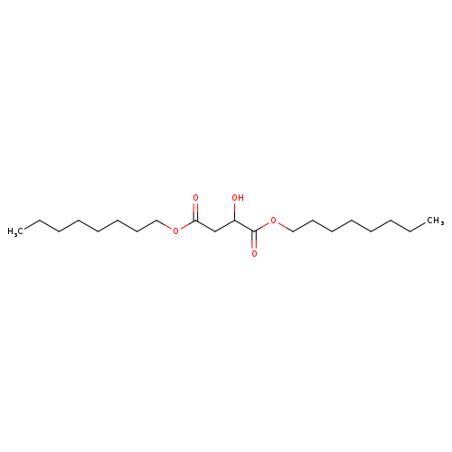 Butanedioic acid, 2-hydroxy-, 1,4-dioctyl ester
