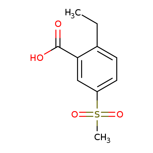 2-ethyl-5-methanesulfonylbenzoic acid