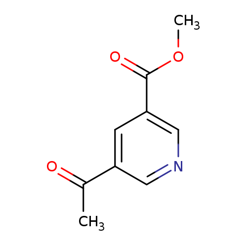 3-Pyridinecarboxylic acid, 5-acetyl-, methyl ester