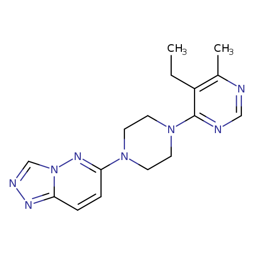 5-ethyl-4-methyl-6-(4-{[1,2,4]triazolo[4,3-b]pyridazin-6-yl}piperazin-1-yl)pyrimidine