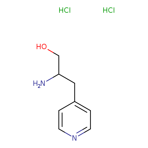 2-Amino-3-(pyridin-4-yl)propan-1-ol dihydrochloride
