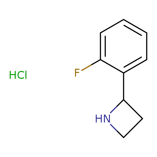 2-(2-fluorophenyl)azetidine hydrochloride