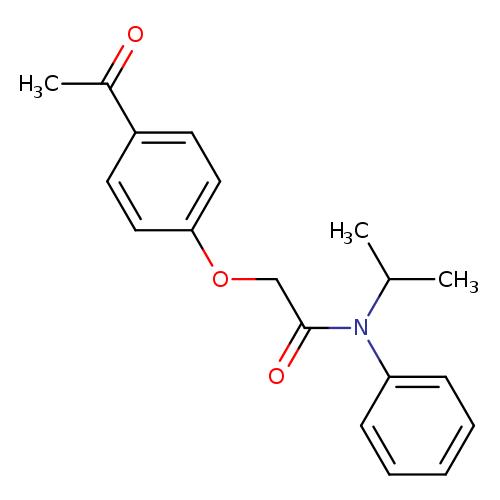 2-(4-acetylphenoxy)-N-phenyl-N-(propan-2-yl)acetamide