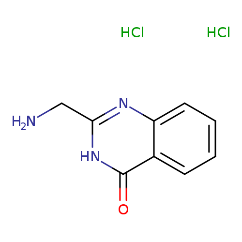 2-(aminomethyl)-3,4-dihydroquinazolin-4-one dihydrochloride