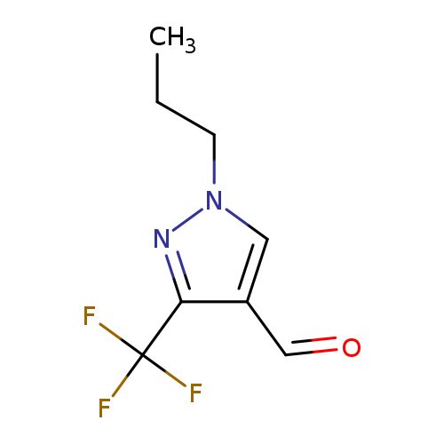1-Propyl-3-(trifluoromethyl)pyrazole-4-carbaldehyde