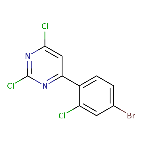 4-(4-bromo-2-chlorophenyl)-2,6-dichloropyrimidine