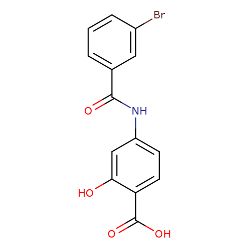 4-[(3-Bromobenzoyl)amino]-2-hydroxybenzoic acid