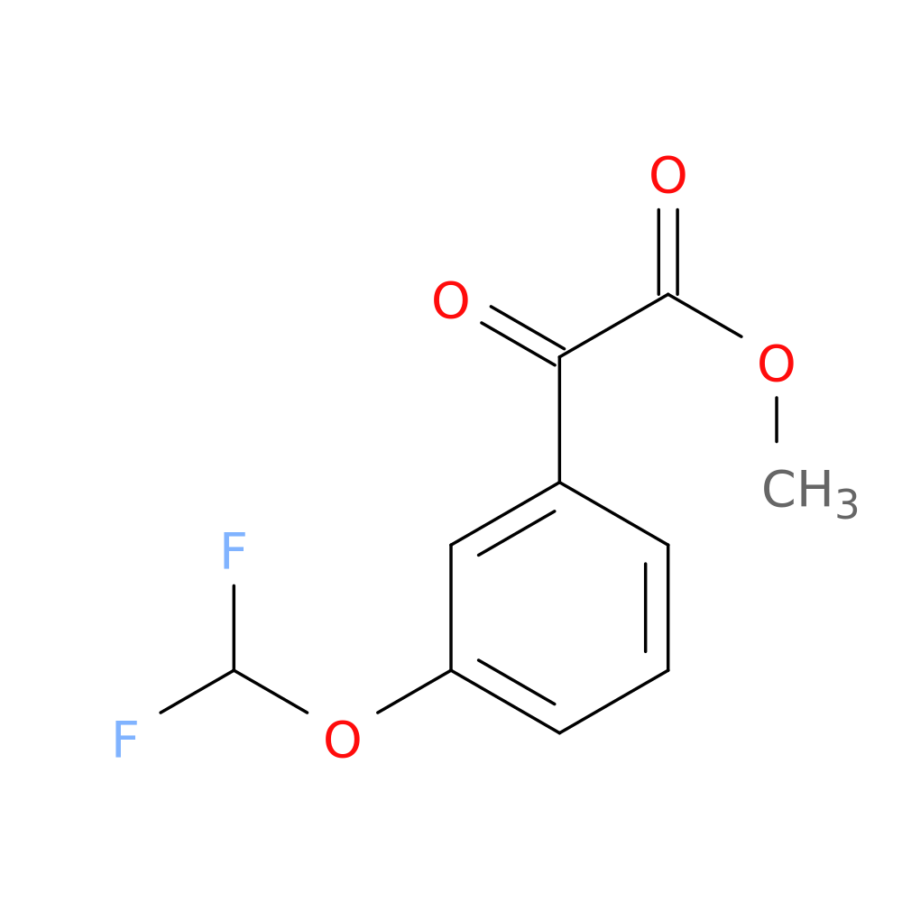 methyl 2-[3-(difluoromethoxy)phenyl]-2-oxoacetate