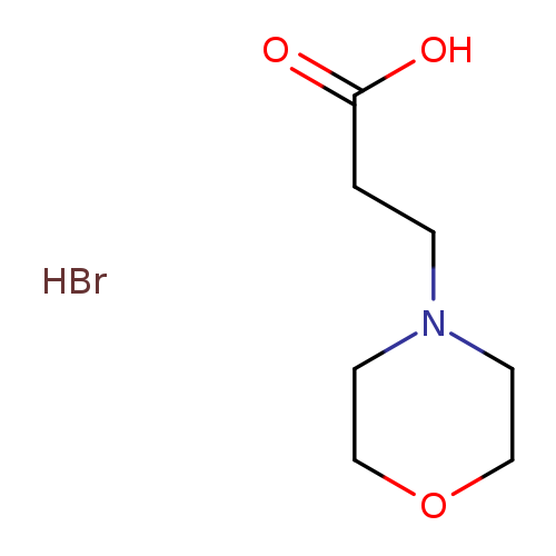 4-Morpholinepropanoicacid, hydrobromide (1:1)
