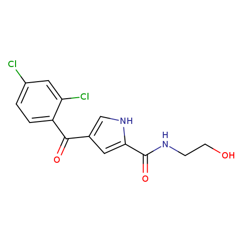 4-(2,4-Dichlorobenzoyl)-N-(2-hydroxyethyl)-1H-pyrrole-2-carboxamide