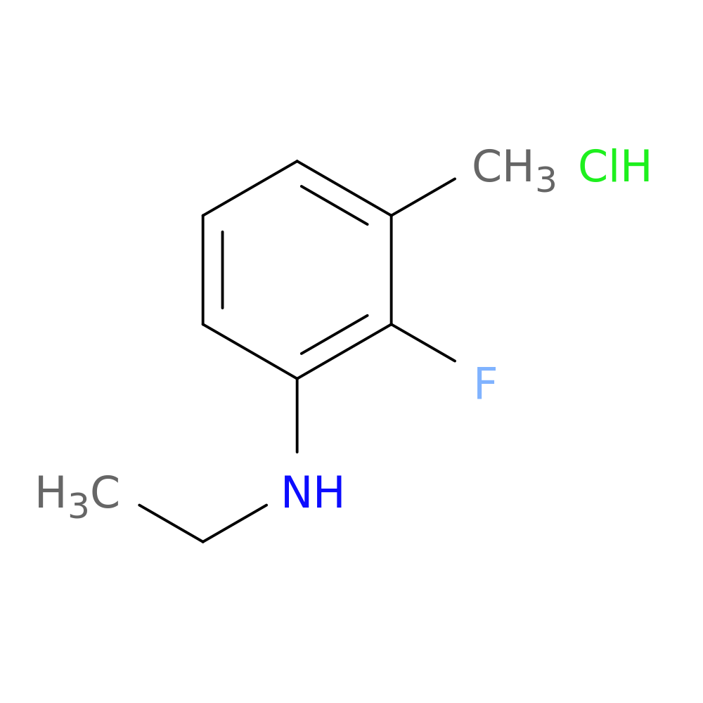 N-ethyl-2-fluoro-3-methylaniline hydrochloride