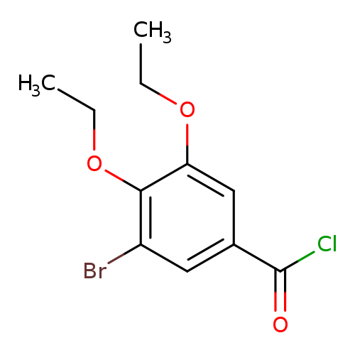 3-Bromo-4,5-diethoxybenzoyl chloride