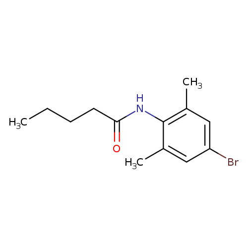 N-(4-bromo-2,6-dimethylphenyl)pentanamide