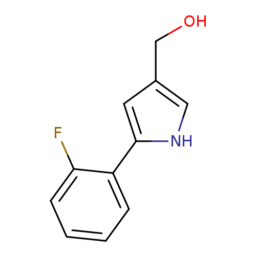 5-(2-Fluorophenyl)-1H-pyrrole-3-methanol