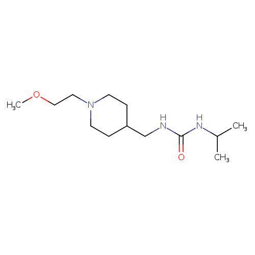 1-{[1-(2-methoxyethyl)piperidin-4-yl]methyl}-3-(propan-2-yl)urea