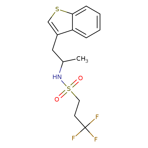 N-[1-(1-benzothiophen-3-yl)propan-2-yl]-3,3,3-trifluoropropane-1-sulfonamide