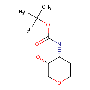 tert-butyl N-[(3R,4R)-3-hydroxytetrahydropyran-4-yl]carbamate