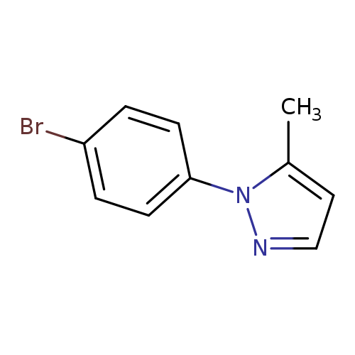 1H-Pyrazole, 1-(4-bromophenyl)-5-methyl-