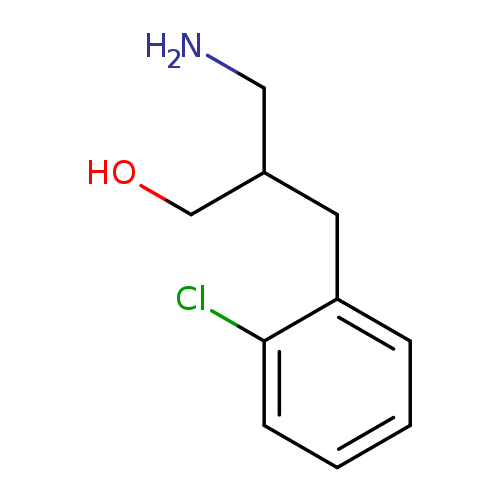 3-amino-2-[(2-chlorophenyl)methyl]propan-1-ol