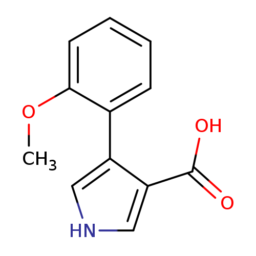 4-(2-Methoxyphenyl)-1h-pyrrole-3-carboxylic acid