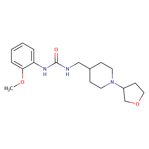 3-(2-methoxyphenyl)-1-{[1-(oxolan-3-yl)piperidin-4-yl]methyl}urea