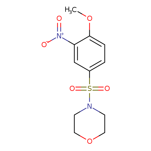 4-[(4-Methoxy-3-nitrobenzene)sulfonyl]morpholine